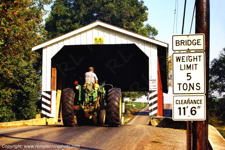 Paradise Bridge Lancaster Dutch County Amish Pennsylvania Pennsylvanie USA ww.remylacroixphoto.com
