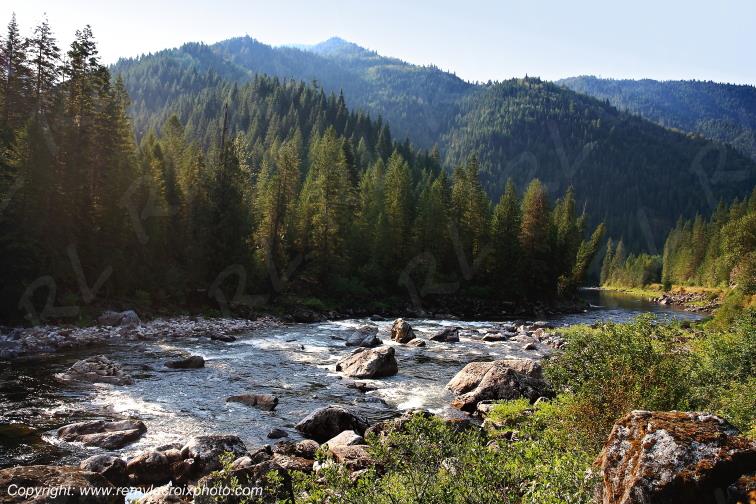 Lochsa River Lolo Pass Idaho Rocky Mountains USA www.remylacroixphoto.com