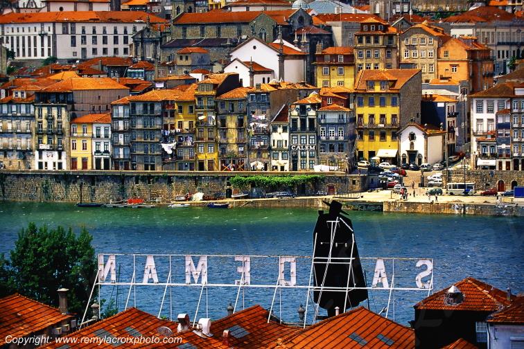 Porto  Cais da Ribeira Douro River Portugal www.remylacroixphoto.com