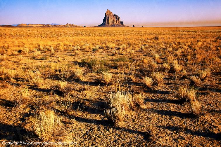 Shiprock Navajo Din� Sacred Mountain New Mexico USA www.remylacroixphoto.com