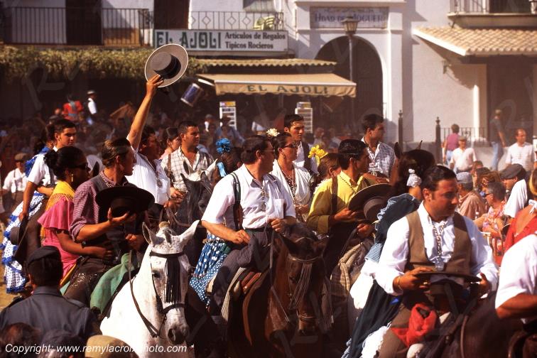 Romeria del Rocio R�ception solennelle Andalousie Espagne Spain Espana www.remylacroixphoto.com