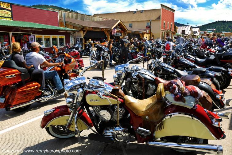Hill City Black Hills Bikers South Dakota USA www.remylacroixphoto.com