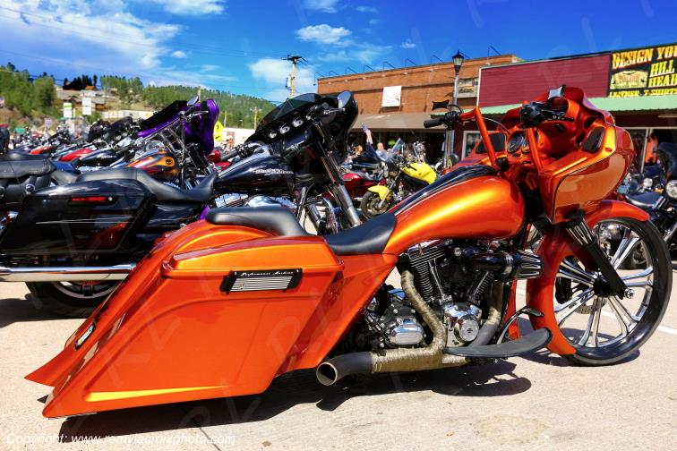 Harley-Davidson Hill City Bikers Black Hills South Dakota USA www.remylacroixphoto.com
