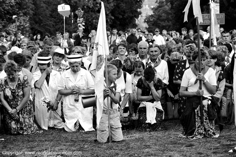 Czestochowa Sanctuaire Vierge Noire Pilgrims Vo�vodie Sil�sie Pologne church Black Madonna Poland Pologne Polska www.remylacroixphoto.com