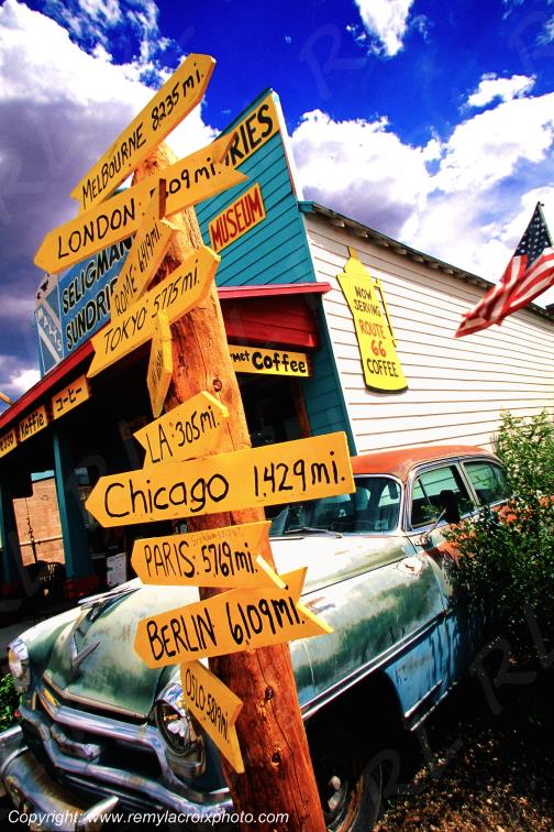 Seligman Route 66 Arizona USA www.remylacroixphoto.com