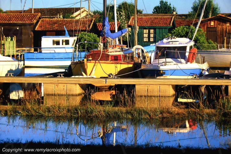 Port de Goul�e estuaire de la Gironde Aquitaine France www.remylacroixphoto.com
