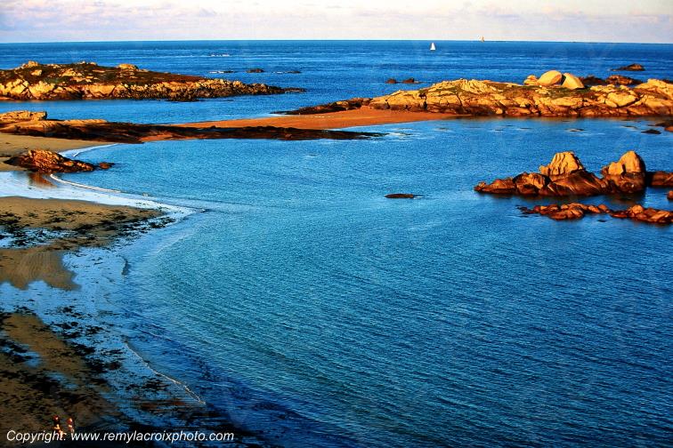 Tr�gastel Plage C�tes d'Armor Bretagne France