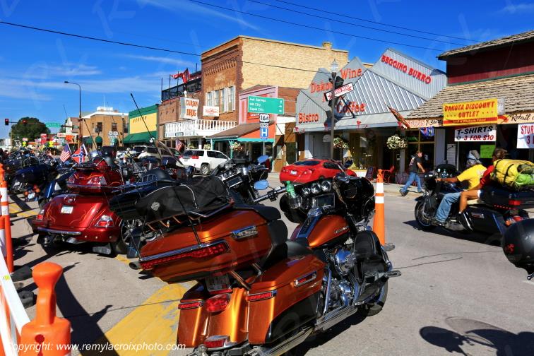 Harley-Davidson Custer Bikers Black Hills South Dakota USA