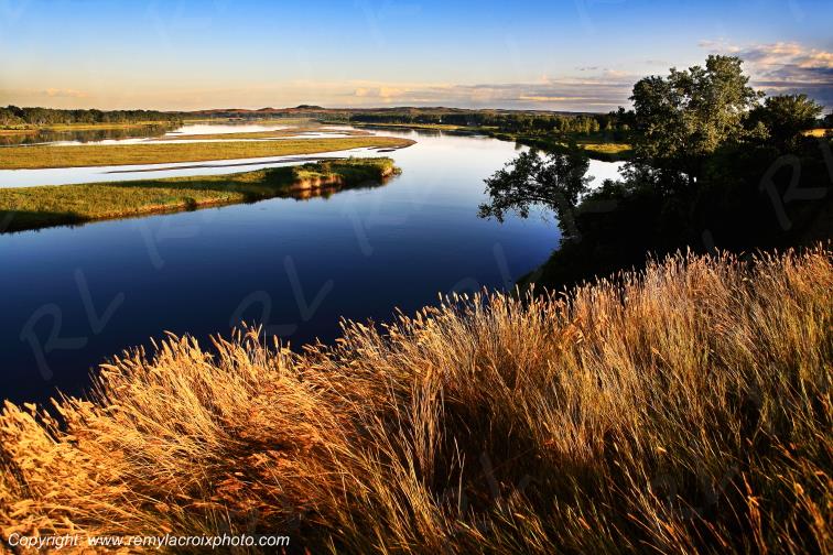 Missouri River Bismarck North-Dakota USA www.remylacroixphoto.com
