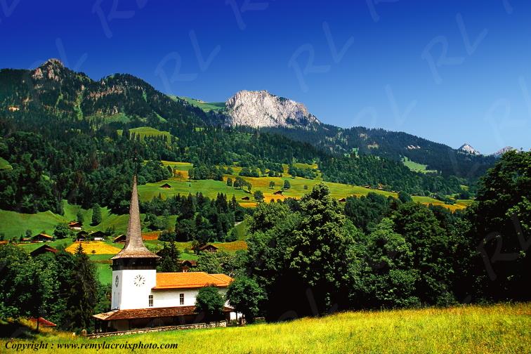 Kirche Schattseite Darstetten Berne Suisse Swiss Switzerland www.remylacroixphoto.com