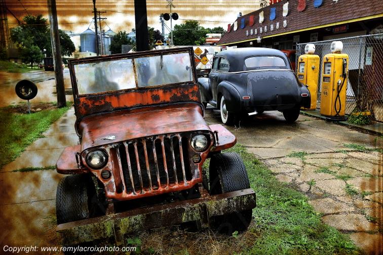 Williamsville Route 66 The Old Station Illinois USA www.remylacroixphoto.com