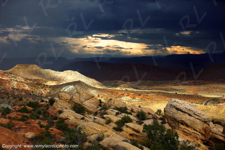 Salt Valley Overlook Arches National Park Utah USA
