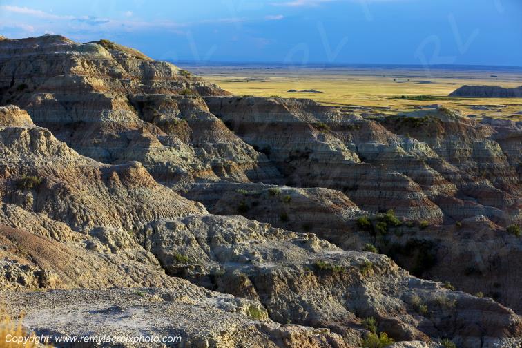 Homestead Overlook Badlands National Park South Dakota USA