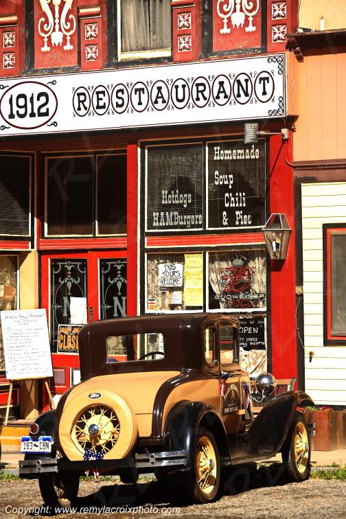 Silverton Ford T model 1930 Rocky Mountains Colorado USA www.remylacroixphoto.com