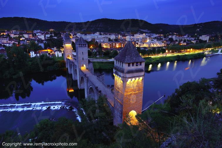 Pont Valentr� Cahors Lot Midi Pyr�n�es Occitanie France www.remylacroixphoto.com