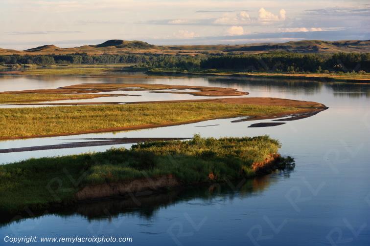 Missouri River Bismarck North-Dakota USA www.remylacroixphoto.com