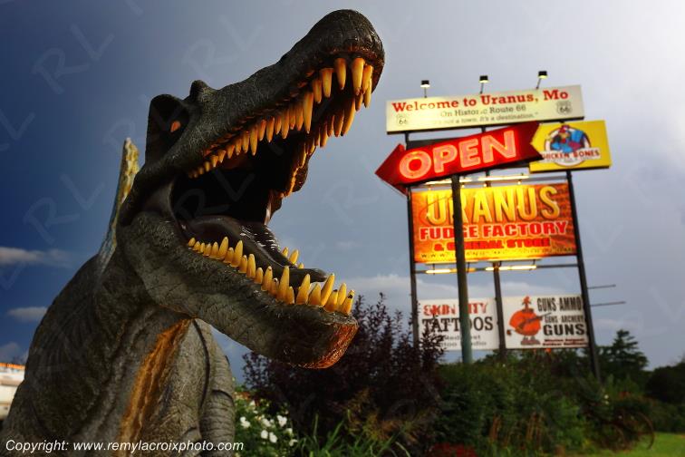Uranus Fudge Factory Route 66 Missouri USA www.remylacroixphoto.com
