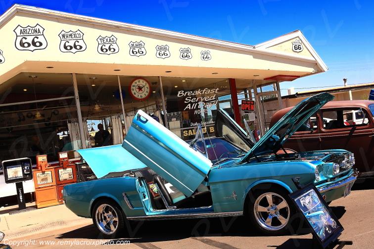 Ford Mustang Convertible 1964 Williams Route 66 Arizona USA