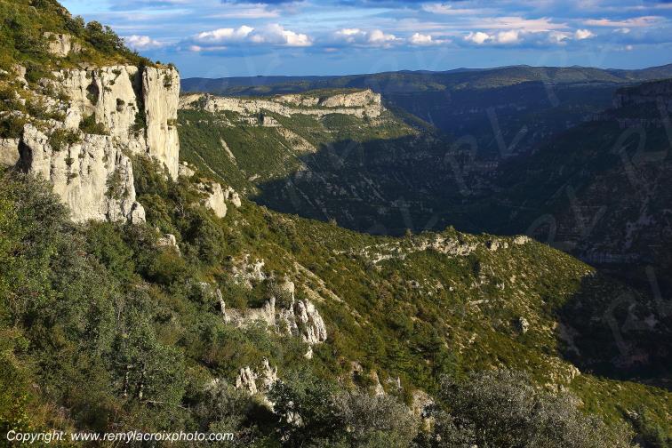 Cirque de Navacelles rive Nord Blandas Gard Occitanie Languedoc Roussillon France www.remylacroixphoto.com