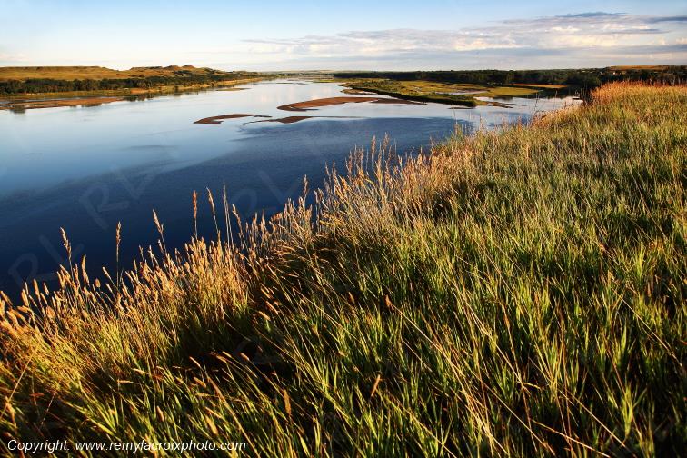 Missouri River Baldwin North-Dakota USA www.remylacroixphoto.com