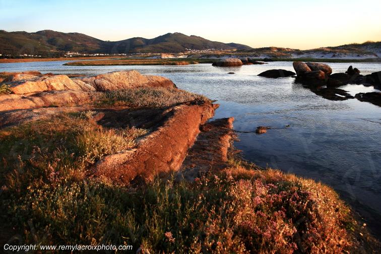 Carnota Beach Galice Espagne Spain Espana