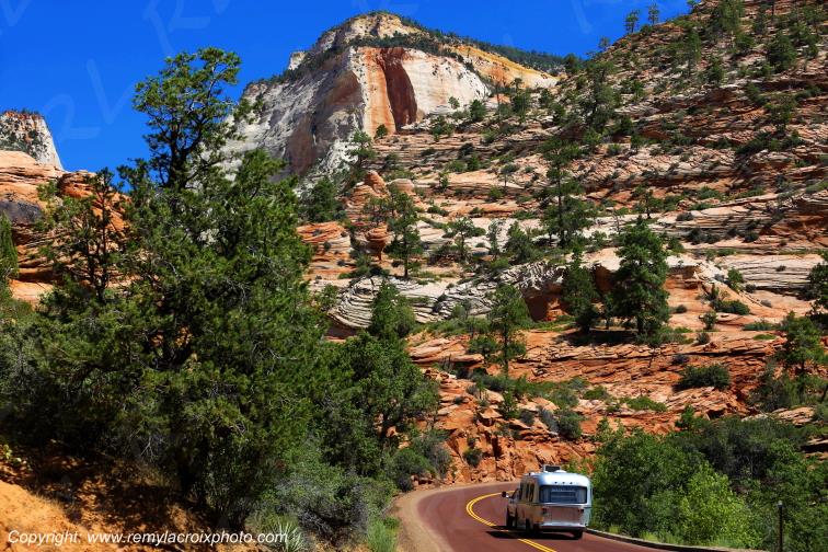 Mount Carmel Highway Zion National Park Utah USA