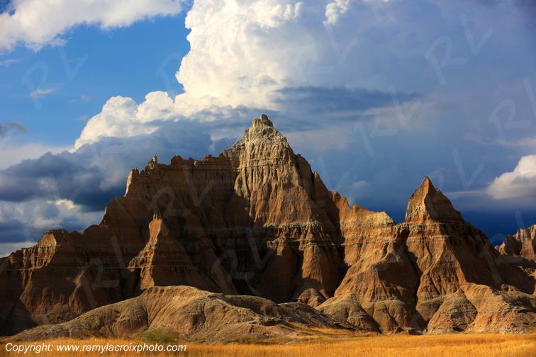 Cedar Pass Badlands National Park South Dakota USA