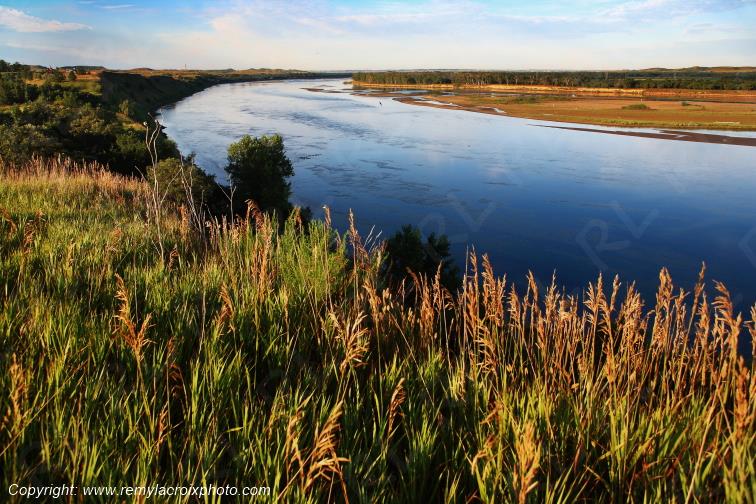 Missouri River Baldwin North-Dakota USA www.remylacroixphoto.com