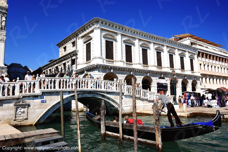 Venise San Marco gondoles V�n�tie Italie Italy Italia www.remylacroixphoto.com