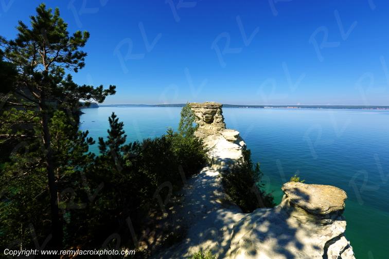 Pictured Rocks National Lakeshore Lake Superior Michigan USA