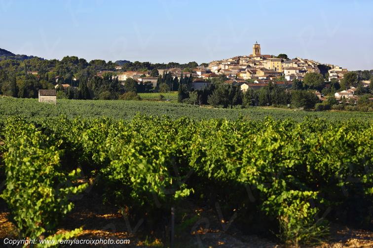 Sablet Vignoble Vaucluse Provence Alpes C�te d'Azur PACA France www.remylacroixphoto.com