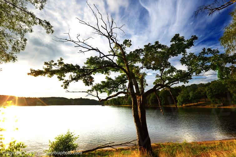 Marcillac la Croisille lac Corr�ze Limousin France