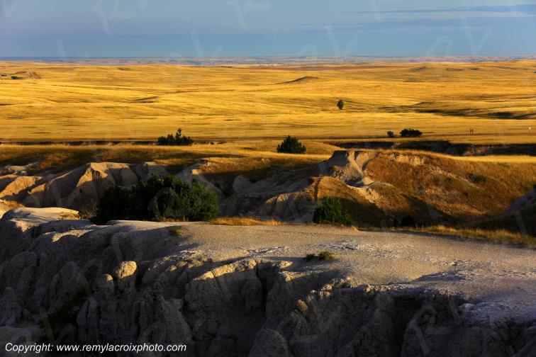 Pinnacles Overlook Badlands National Park South Dakota USA