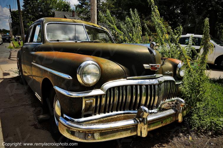 De Soto Custom 1949 wreck Lindstrom Minnesota USA www.remylacroixphoto.com