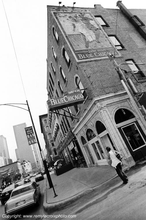 Chicago Blues District,Illinois,USA