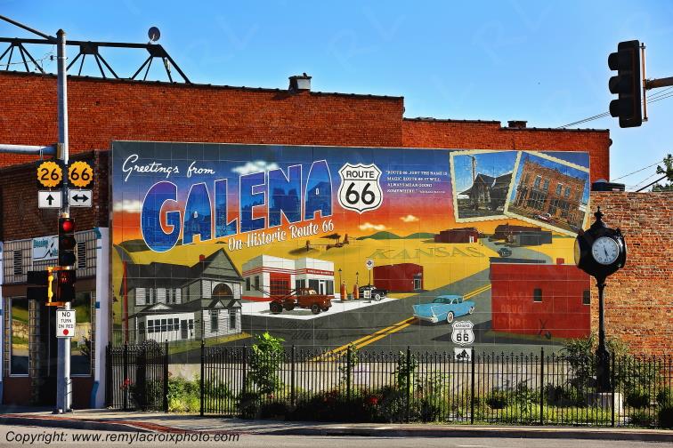 Galena Route 66 Kansas USA www.remylacroixphoto.com