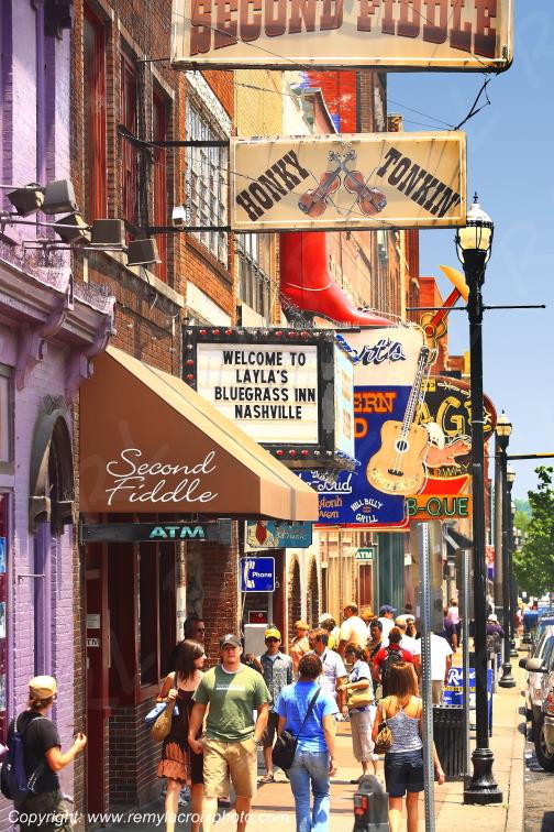 Broadway Nashville Tennessee USA www.remylacroixphoto.com