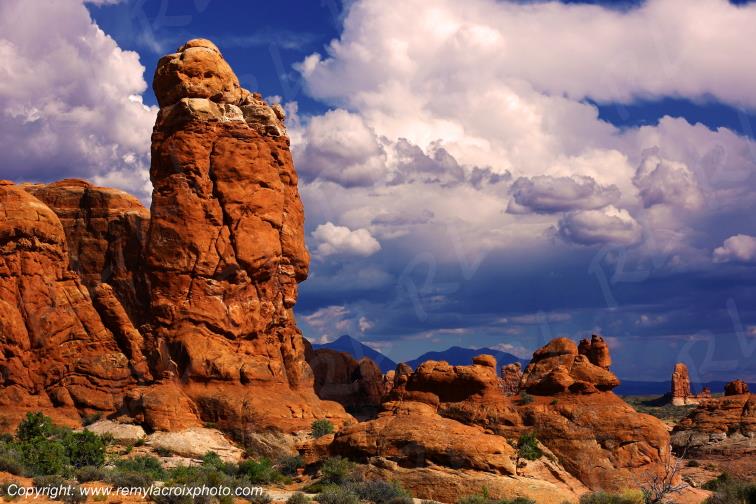 Garden of Eden Arches National Park Utah USA