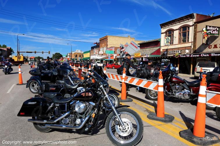 Harley-Davidson Custer Bikers Black Hills South Dakota USA