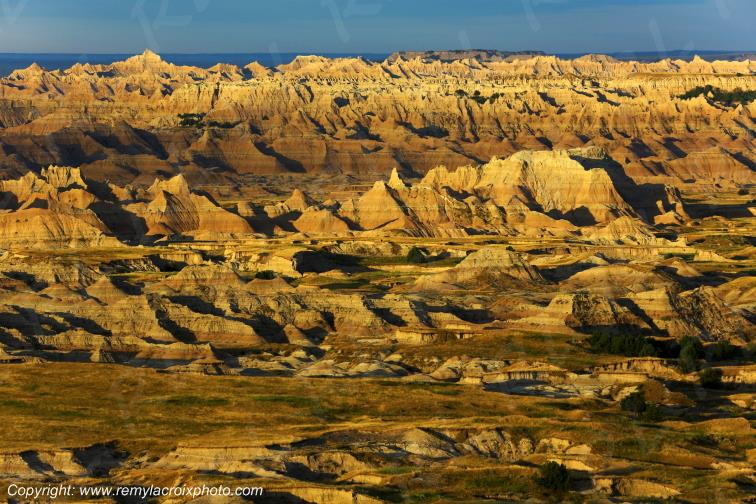 Pinnacles Overlook Badlands National Park South Dakota USA