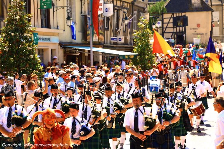 F�tes franco-�cossaises Aubigny sur N�re Cher Berry Centre Val de Loire France