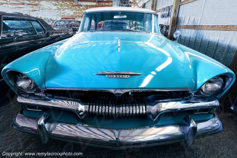 Plymouth Savoy 1955 Route 66 Mount Olive Illinois USA