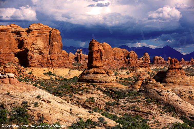 Garden of Eden Arches National Park Utah USA