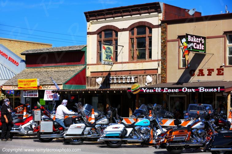 Custer Bikers Black Hills South Dakota USA