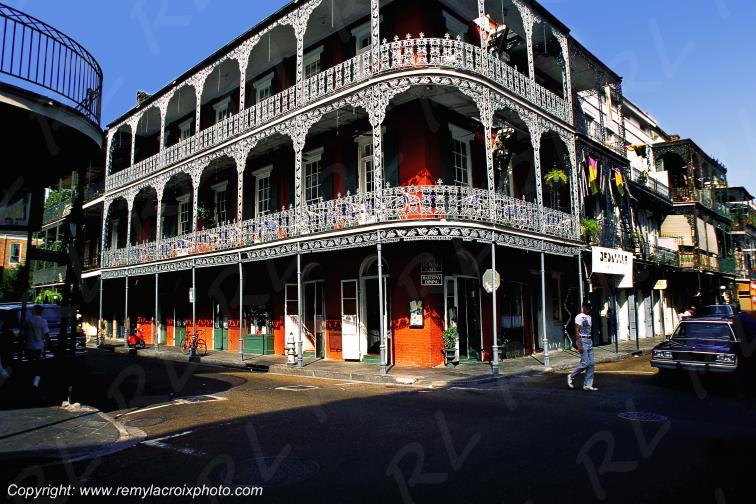 New-Orleans French Quarter Lousiane Louisiana USA www.remylacroixphoto.com