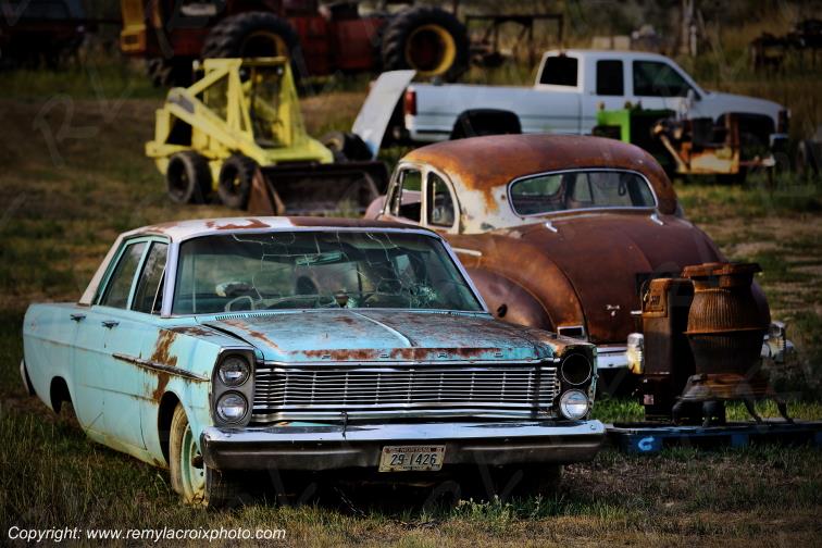 Ford Fairlane 1970 wreck Broadus Montana USA www.remylacroixphoto.com #ford #fairlane #roadtrip