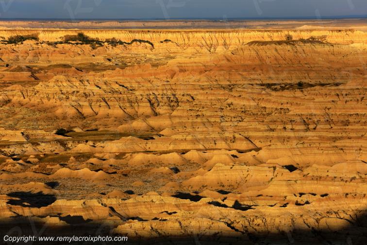 Pinnacles Overlook Badlands National Park South Dakota USA
