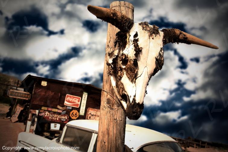 Hackberry Trading Post Route 66 Arizona USA www.remylacroixphoto.com