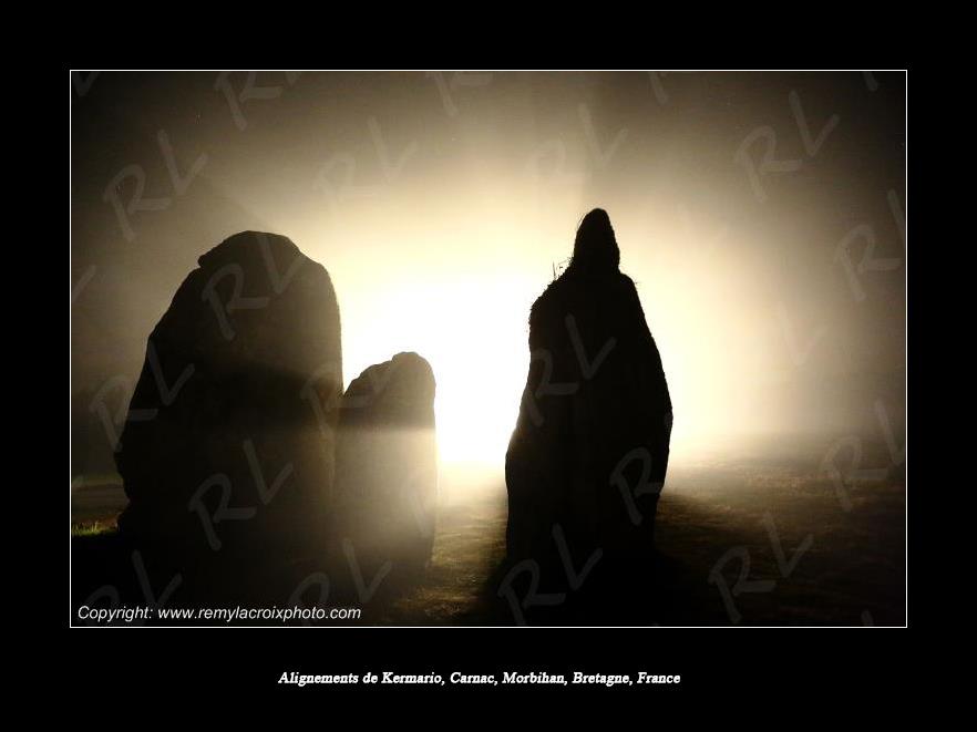 Alignements de Kermario Carnac Morbihan Bretagne France