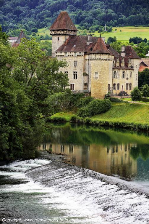 Cl�ron Ch�teau vall�e de la Loue Doubs Bourgogne Franche Comt� France www.remylacroixphoto.com